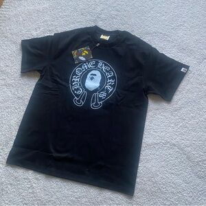 Bape x Chrome hearts shirt